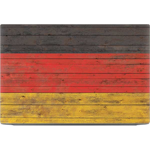German Flag Dark Wood Dell XPS Skin